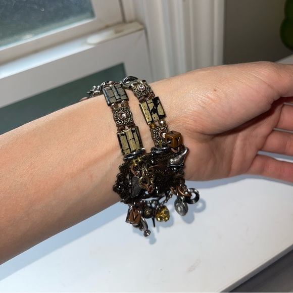Beautiful vintage bracelet with a watch - Picture 6 of 10